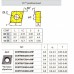 CCMT09T304-AHF YB9320 твердосплавная пластина