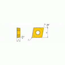 CNMG 090304-TF IC8250 твердосплавная пластина CNMG 090304-TF IC8250 твердосплавная пластина