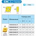 CNMG090308-DF YBC252 твердосплавная пластина