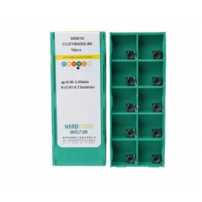 CCGT060202 AK-WSK10 Пластина токарная для цветных металлов, чистовая обработка